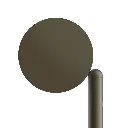 GRAU_PAM1-50_Parrot-Floor-Portable_Black-Brass_Head.webp