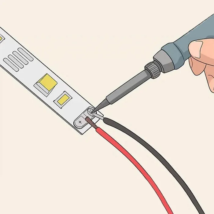 Solderen aansluitkabel 2-pin IP67 / opal + eindkap