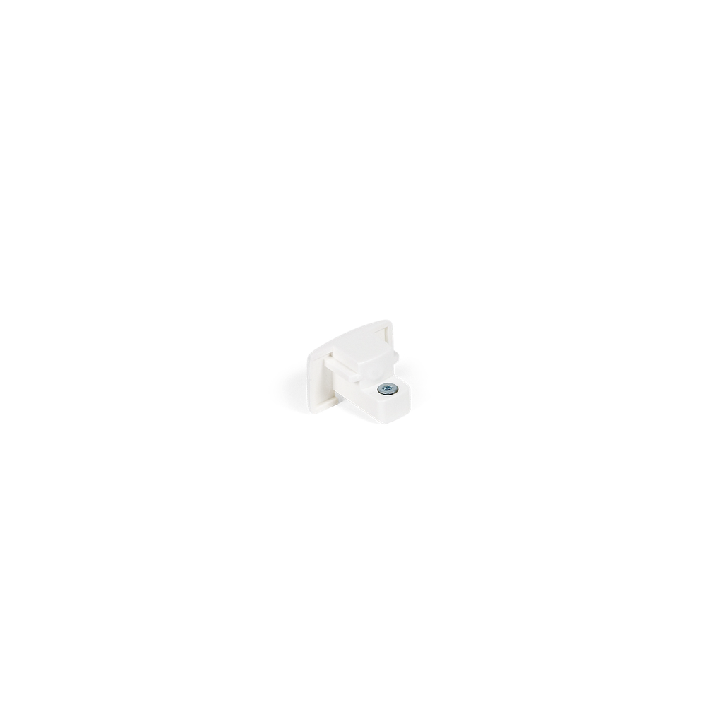 [WND-90014028] 1-PHASE TRACK END CAP (Wit)