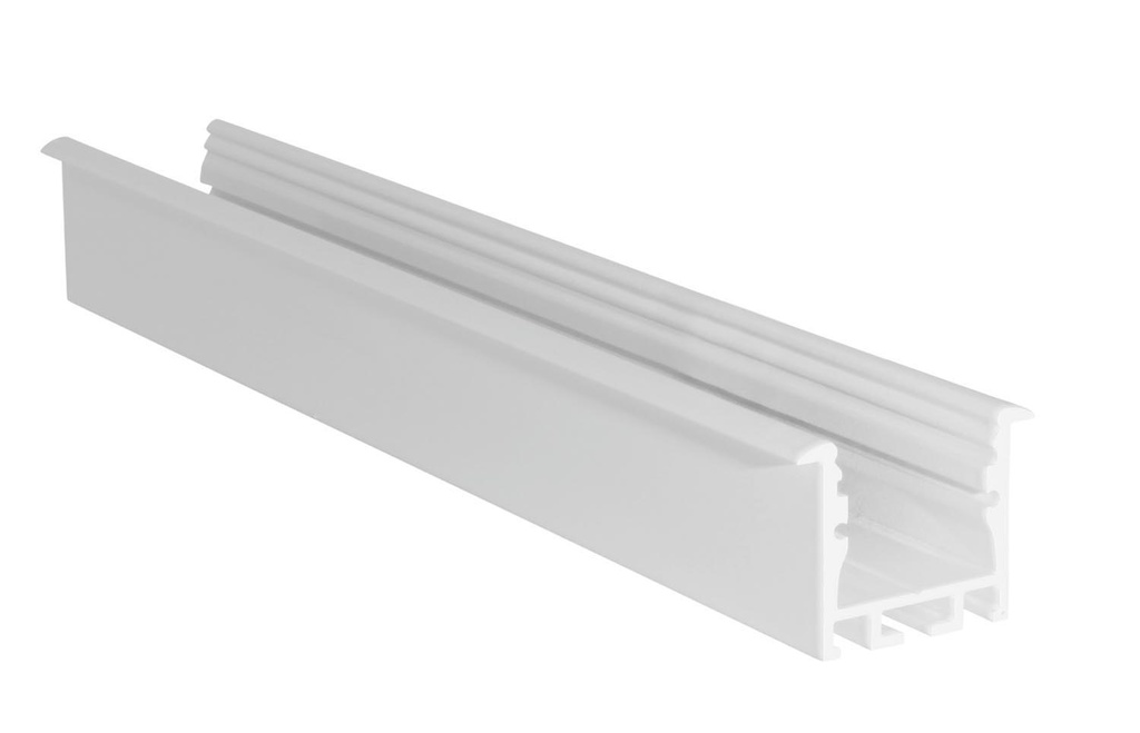 [UNI-L69C024WX] 300 cm M-Line Recess profiel (Wit)