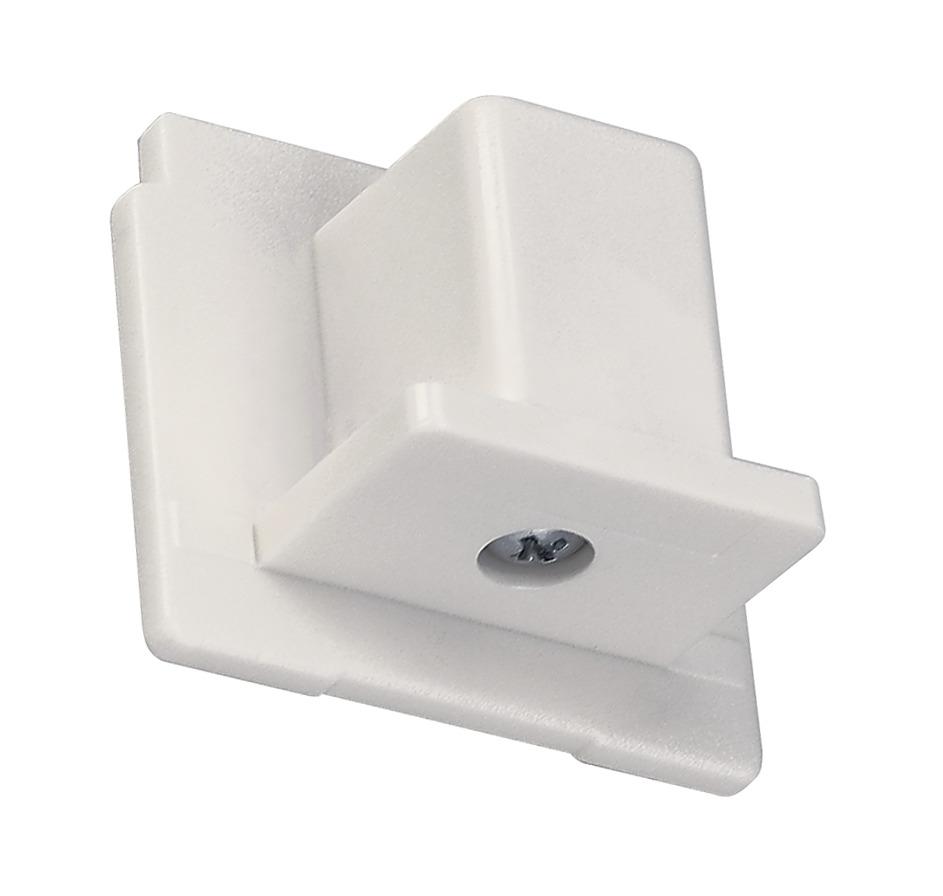 [SLV-1001527] EINDKAP, voor EUTRAC 3-fase 230V opbouwrail (Wit)