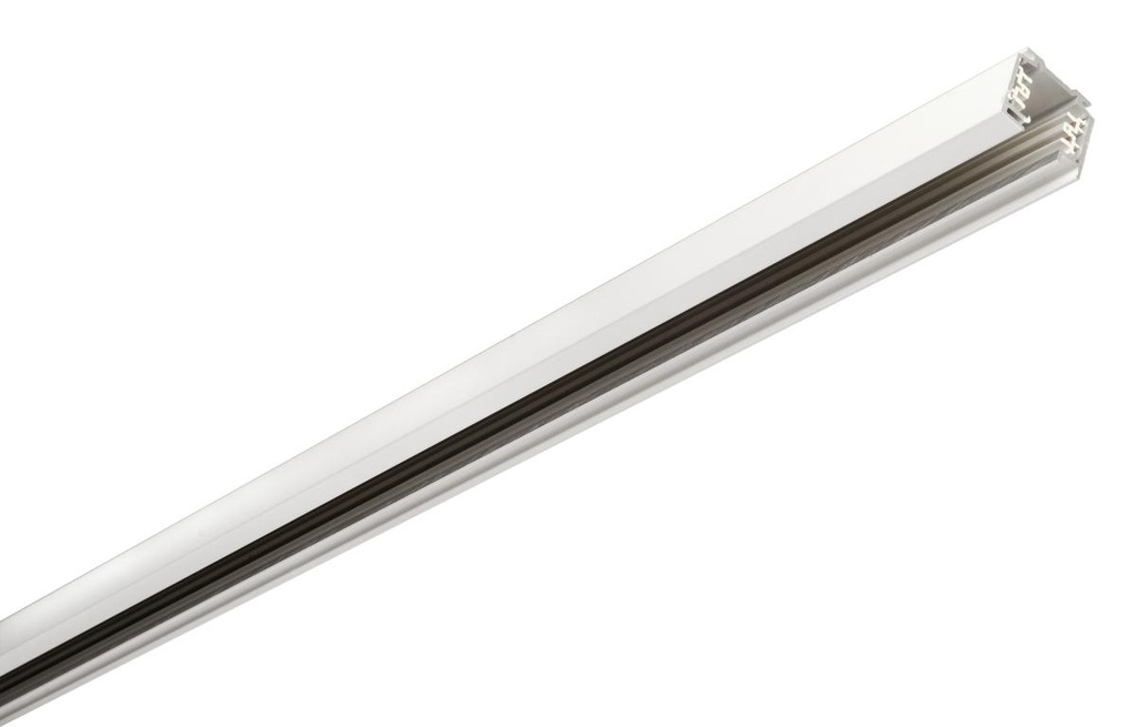 [SLV-1001512] EUTRAC 3-FASE OPBOUWRAIL, 230V rail, 3m (Wit)