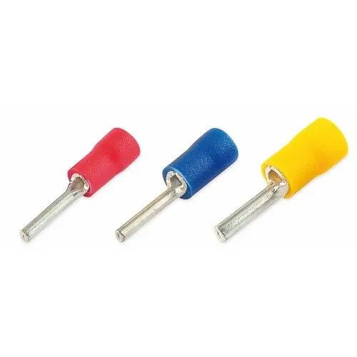 Geïsoleerde pinKabelschoen blauw 2,5mm²