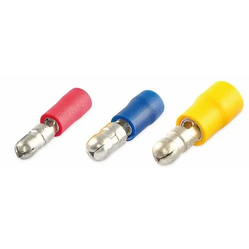 Ronde man. stekker 25/5 blauw 2,5mm²