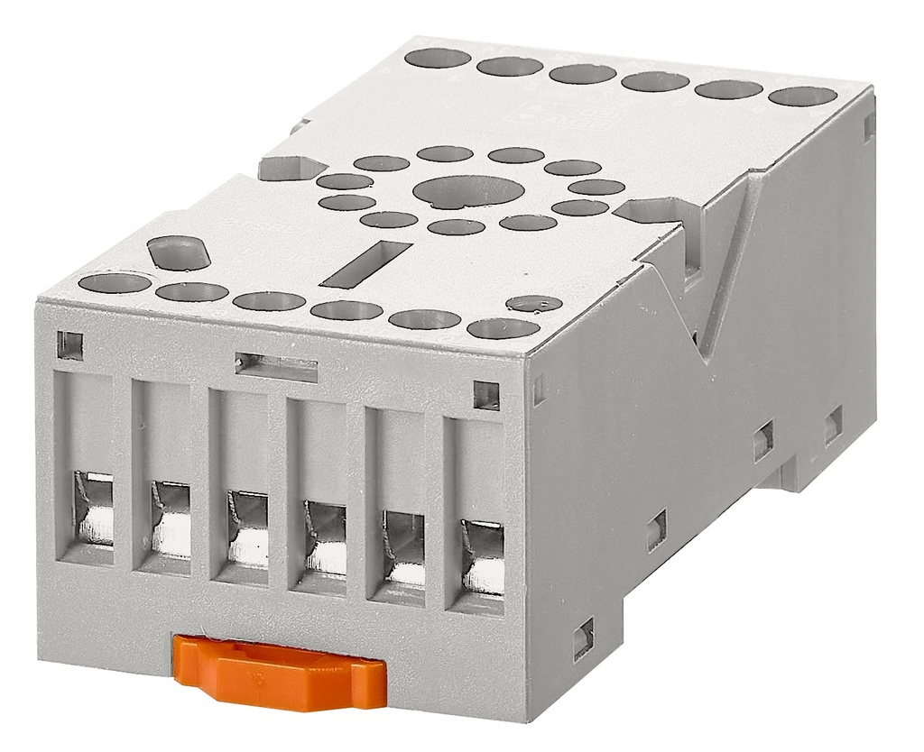 MU Relaisvoet 3P 12A DIN-rail 11PIN