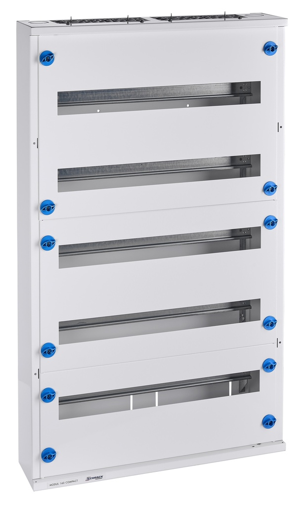 Modul 160 Opbouwkast IP30 5x24MOD 120MOD zonder deur