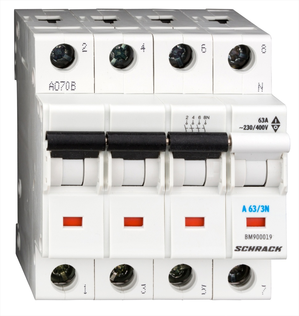 Schakelaar MOD 63A 4P