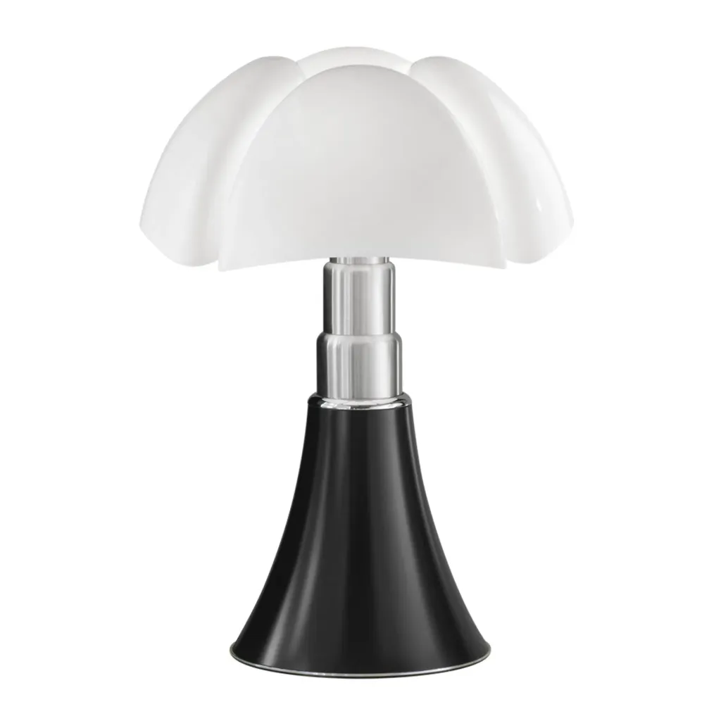 [MNL-620/NE] PIPISTRELLO - 4X5W E14 LED - BULBS INCLUDED  -  GLOSSY BLACK