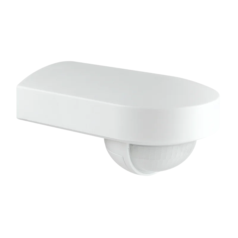 Buitenbewegingsmelder 180° voor Nikobus, 12 V, 14 m, wit