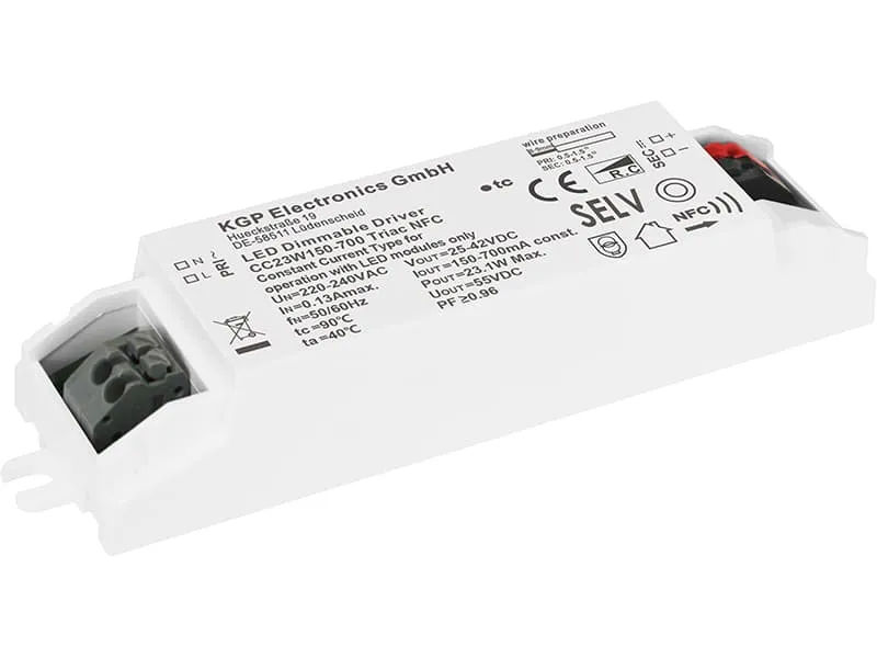 LED driver 150-700mA / 23W TRIAC dim NFC