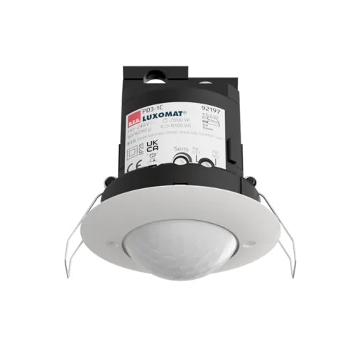 [BEG-92197] Bewegingsmelder Plafondmontage 360° IB wit IP20 10m 1Kanaal