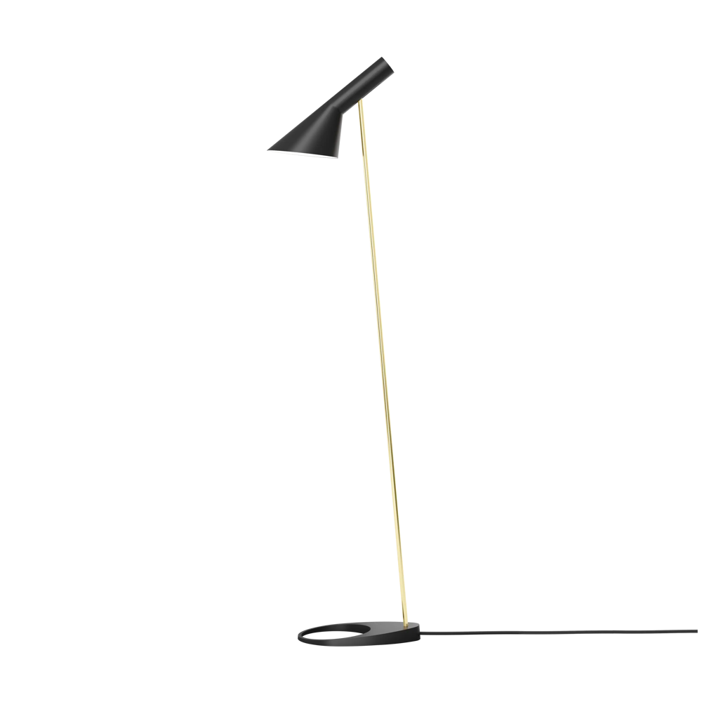 [LOP-5744171915] AJ FLOOR 20W E27 BLACK/BRASS