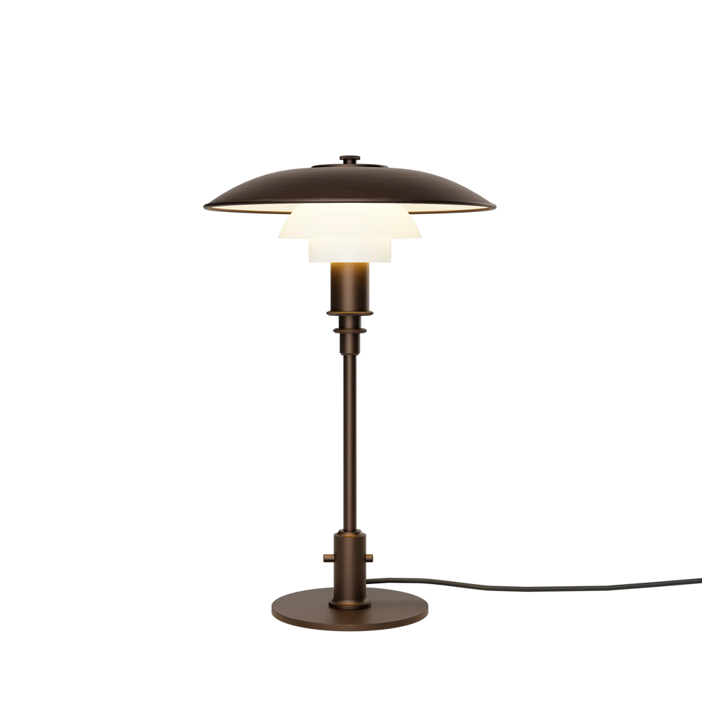 [LOP-5744165617] PH 3-2 TABLE E14 AGED BRASS OPAL/BRASS