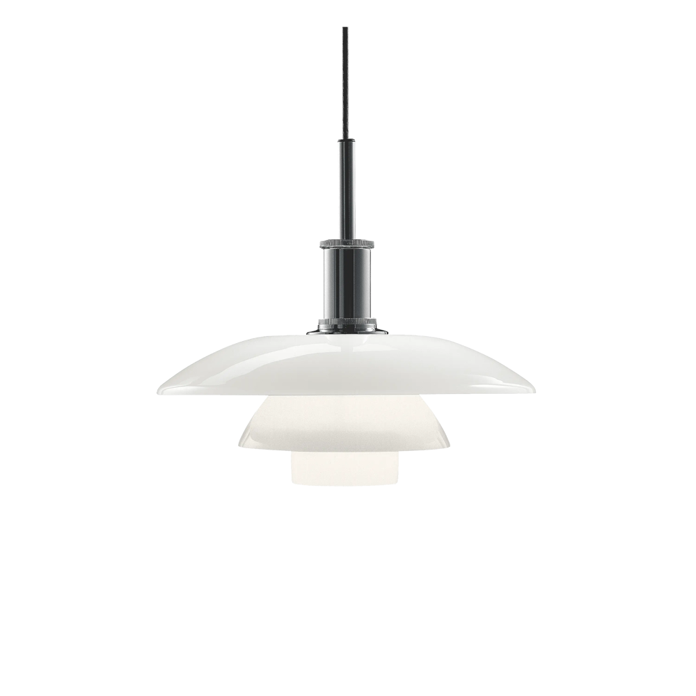 [LOP-5741086430] PH 4½-4 GLASS PENDANT 70W E27