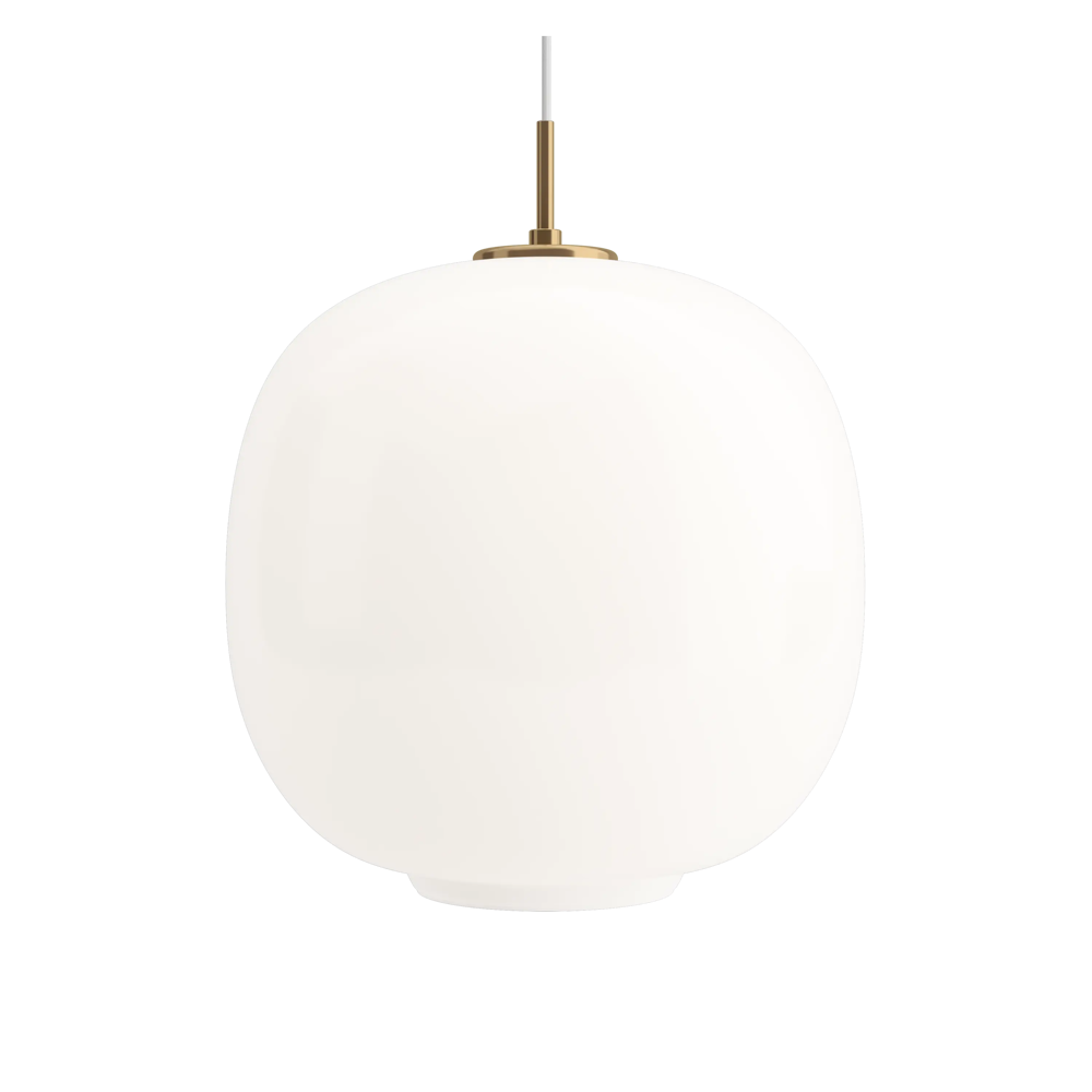 [LOP-5741105832] VL45 370 PENDANT 100W E27 WHITE OPAL V3