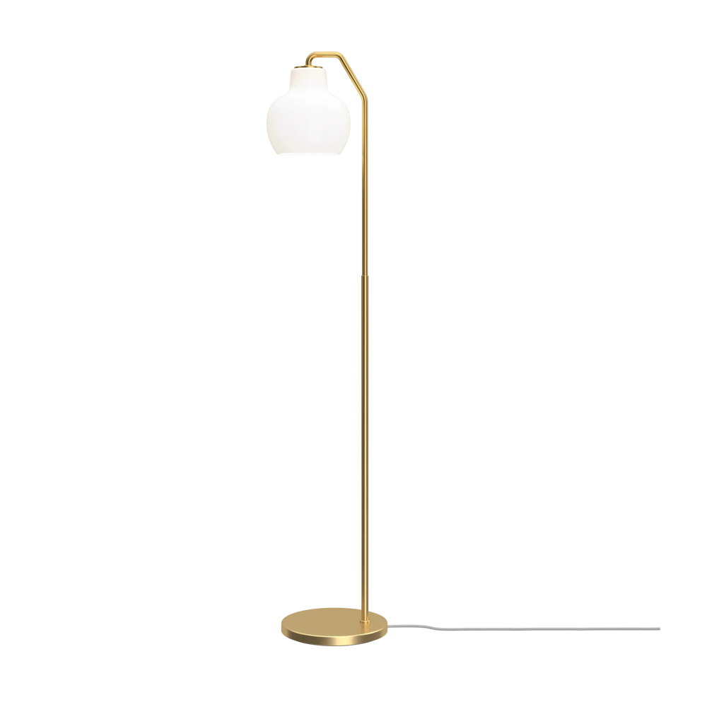 [LOP-5744613318] VL RING CROWN FLOOR E27 BRASS GLS Ø190