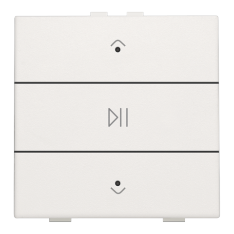 [NIK-101-52073] ENKELVOUDIGE AUDIOBEDIENING MET LEDS, VOOR NIKO HOME CONTROL
