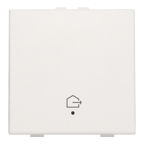 [NIK-101-52921] ENKELVOUDIGE DRUKKNOP MET LED EN COMFORTSENSOREN EN SYMBOOL