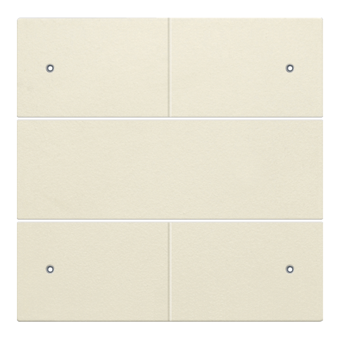 AFWERKINGSSET VIERVOUDIGE POTENTIAALVRIJE DRUKKNOP 24V, MET LEDS