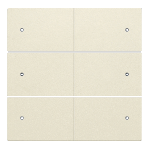 [NIK-100-60150] AFWERKINGSSET ZESVOUDIGE POTENTIAALVRIJE DRUKKNOP 24V, MET LEDS