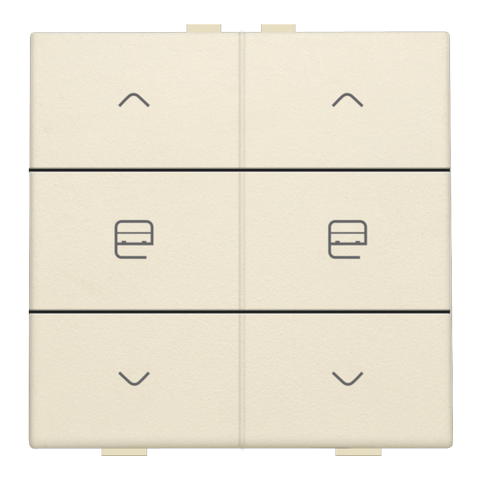 [NIK-100-51036] DUBBELE MOTORSTURINGSBEDIENING VOOR NIKO HOME CONTROL
