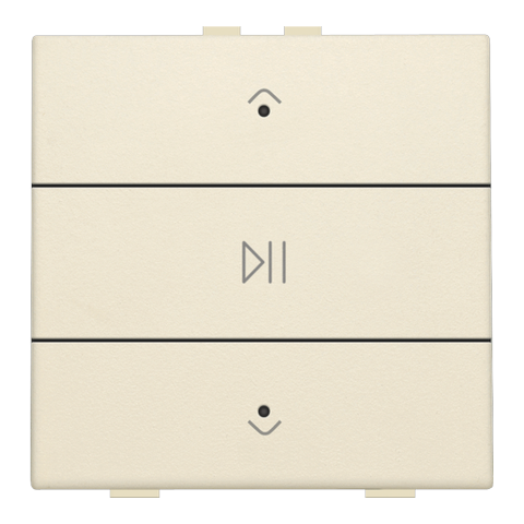 [NIK-100-52073] ENKELVOUDIGE AUDIOBEDIENING MET LEDS, VOOR NIKO HOME CONTROL