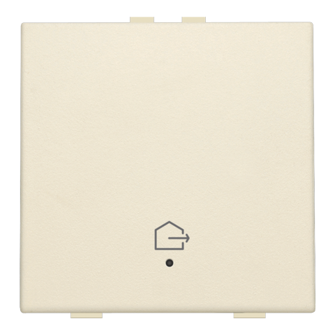 [NIK-100-52921] ENKELVOUDIGE DRUKKNOP MET LED EN COMFORTSENSOREN EN SYMBOOL
