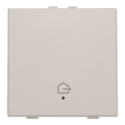 [NIK-102-52921] ENKELVOUDIGE DRUKKNOP MET LED EN COMFORTSENSOREN EN SYMBOOL