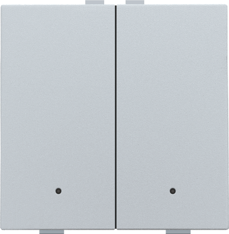 TWEEVOUDIGE DRUKKNOP MET LEDS EN COMFORTSENSOREN