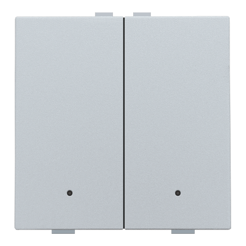 TWEEVOUDIGE DRUKKNOP MET LEDS EN COMFORTSENSOREN