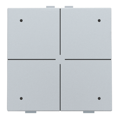 [NIK-121-52204] VIERVOUDIGE DRUKKNOP MET LEDS EN COMFORTSENSOREN