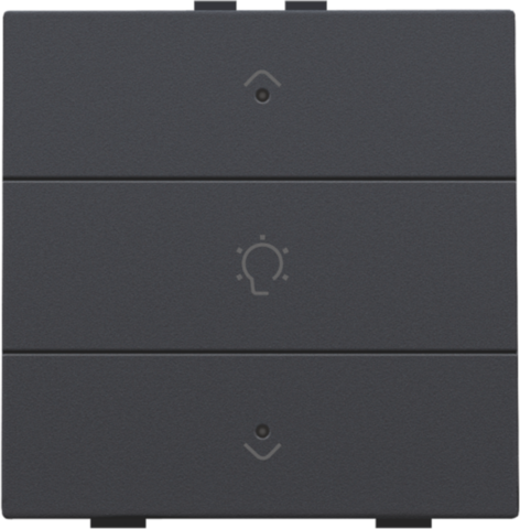[NIK-122-52043] ENKELVOUDIGE DIMBEDIENING MET LEDS, VOOR NIKO HOME CONTROL