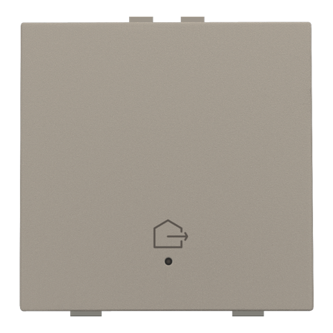 [NIK-123-52921] ENKELVOUDIGE DRUKKNOP MET LED EN COMFORTSENSOREN EN SYMBOOL
