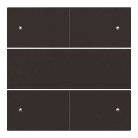 [NIK-124-40150] AFWERKINGSSET VIERVOUDIGE POTENTIAALVRIJE DRUKKNOP 24V, MET LEDS
