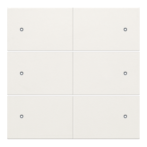 [NIK-154-60150] AFWERKINGSSET ZESVOUDIGE POTENTIAALVRIJE DRUKKNOP 24V, MET LEDS