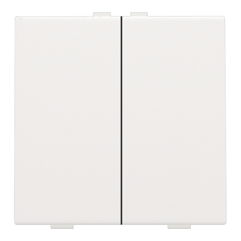 [NIK-154-51002] TWEEVOUDIGE DRUKKNOP VOOR NIKO HOME CONTROL