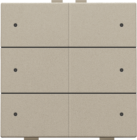 ZESVOUDIGE DRUKKNOP MET LEDS EN COMFORTSENSOREN