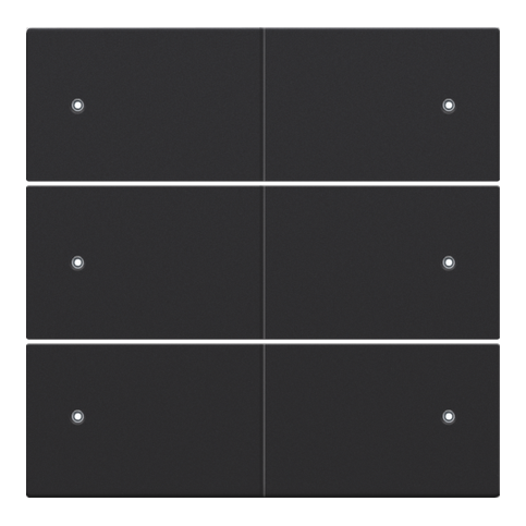 [NIK-161-60150] AFWERKINGSSET ZESVOUDIGE POTENTIAALVRIJE DRUKKNOP 24V, MET LEDS