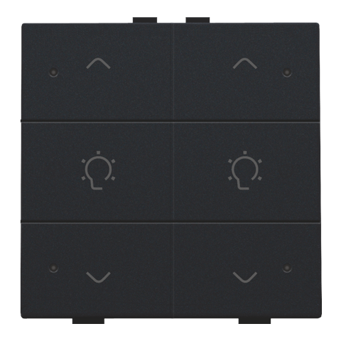 DUBBELE DIMBEDIENING MET LED, VOOR NIKO HOME CONTROL