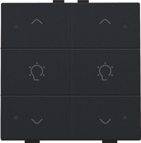 DUBBELE DIMBEDIENING MET LED, VOOR NIKO HOME CONTROL