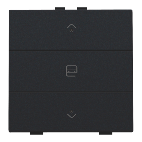 [NIK-161-52033] ENKELVOUDIGE MOTORSTURINGSBEDIENING MET LED, NIKO HOME CONTROL