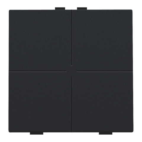 VIERVOUDIGE DRUKKNOP VOOR NIKO HOME CONTROL