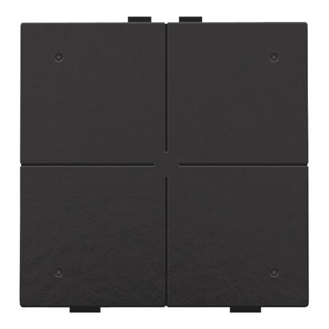 [NIK-200-52204] VIERVOUDIGE DRUKKNOP MET LEDS EN COMFORTSENSOREN