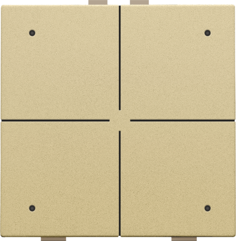 VIERVOUDIGE DRUKKNOP MET LEDS EN COMFORTSENSOREN