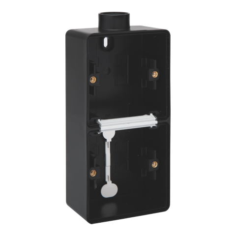 [NIK-761-84201] SPUITWATERDICHTE DUBBELE OPBOUWDOOS, 2 FUNCTIES, 1 M20-INGANG
