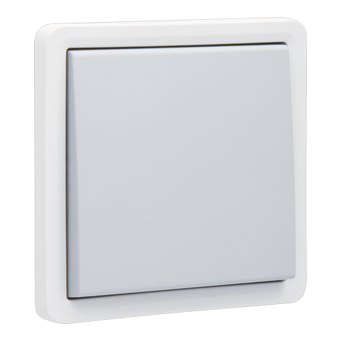 SPUITWATERDICHTE DRUKKNOP ZONDER LED, 10A, 4 KLEMMEN, SCHROEF