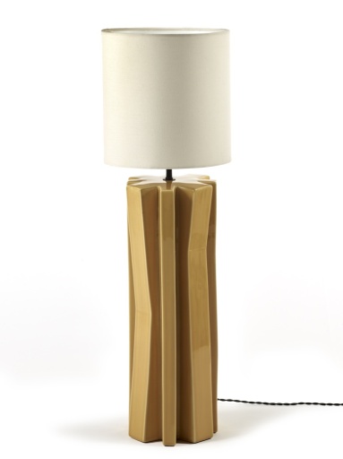 [SER-B1924022-206] TABLE LAMP °3 YELLOW - WHITE YUCCA