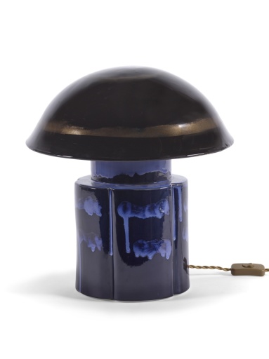 [SER-B1924008-601] TABLE LAMP DARK BLUE JOHN