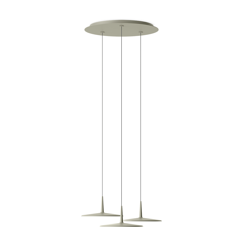 Skan, Pendant, Green L1, 2700 K, 1-10V, Push
