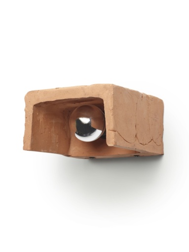 [SER-B7224002-357] WALL LAMP BLOCK TERRACOTTA